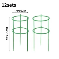 18-Piece Plant Support and Flower Stand Set (12sets)
