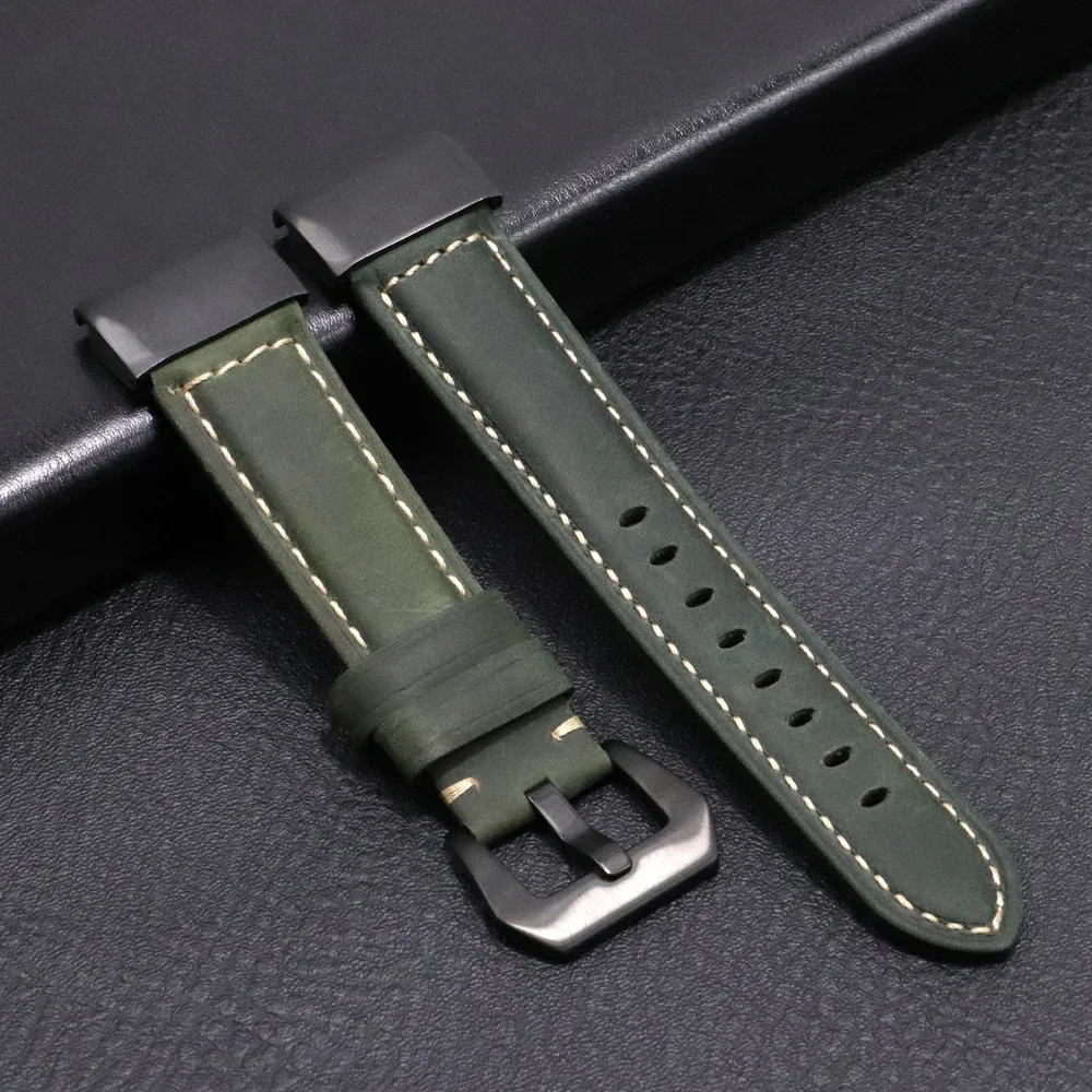 Genuine Leather QuickFit Watchband Strap - Premium 26mm/22mm