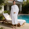 Makkah Ihram Prayer Set 2 Piece White Unisex Hajj Umrah Islamic Worship Garment Middle East Men Clothing