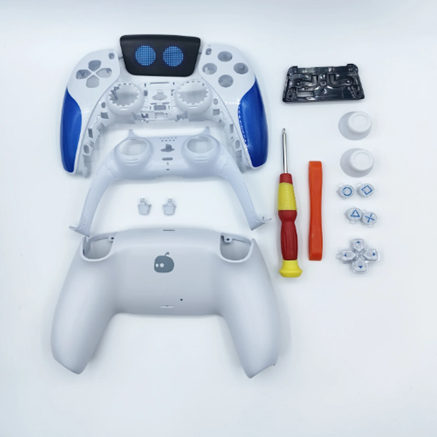 غطاء بديل لوحدة التحكم PS5، ملحقات محيطية PS5، غطا...