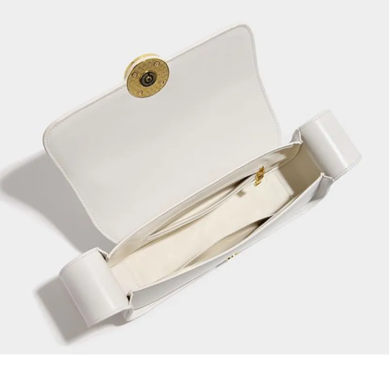 JIAERDI High Street Beige Underarm Bag Women 2024 Vintage Leather Chic Stick Shoulder Bags Female Retro Handbag Purse Ladies