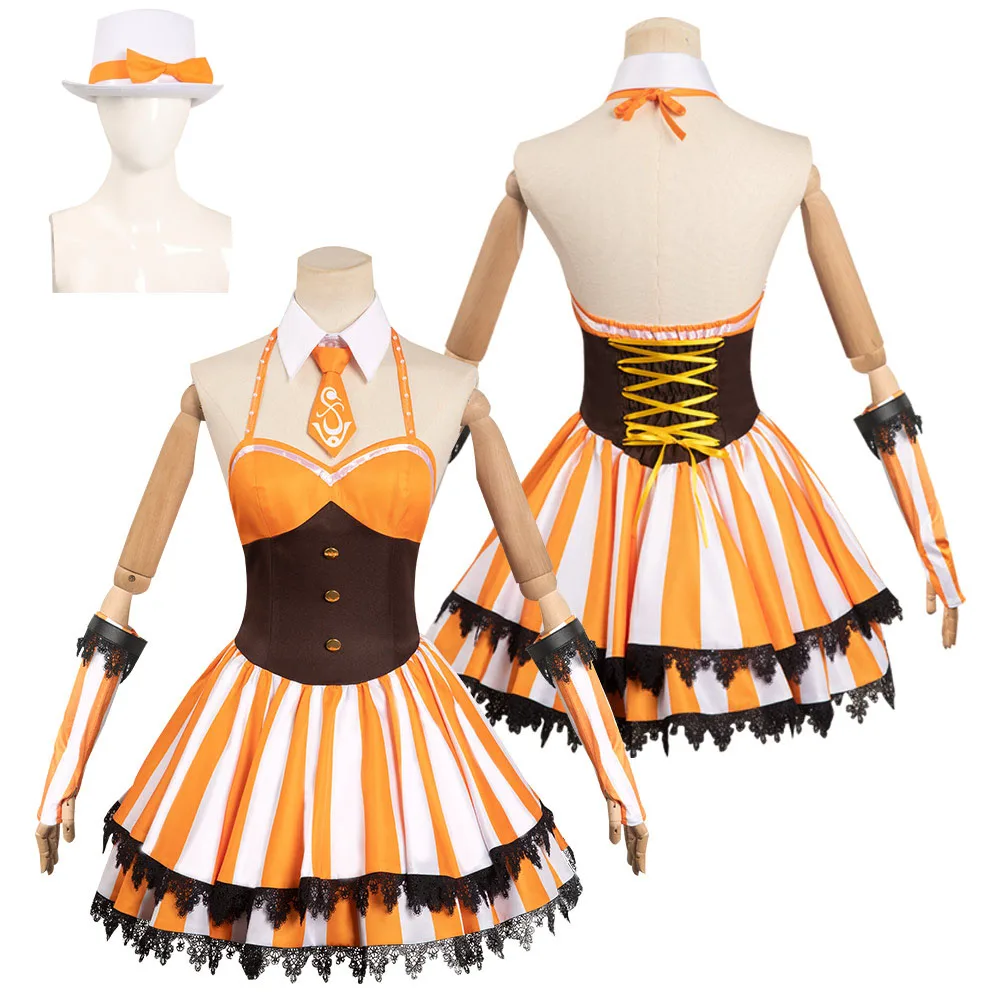 

Nami One Cos Piece Cosplays Bikini Costume Women Girls Sexy Halloween Dress Hat Outfits For Female Carnival Party Disguise Suit