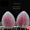 1~10PCS Makeup Egg Storage Box Dust-proof Makeup Organizer Cosmetic Sponge Storage Box Transparent Egg-shaped Storage Case Make 4