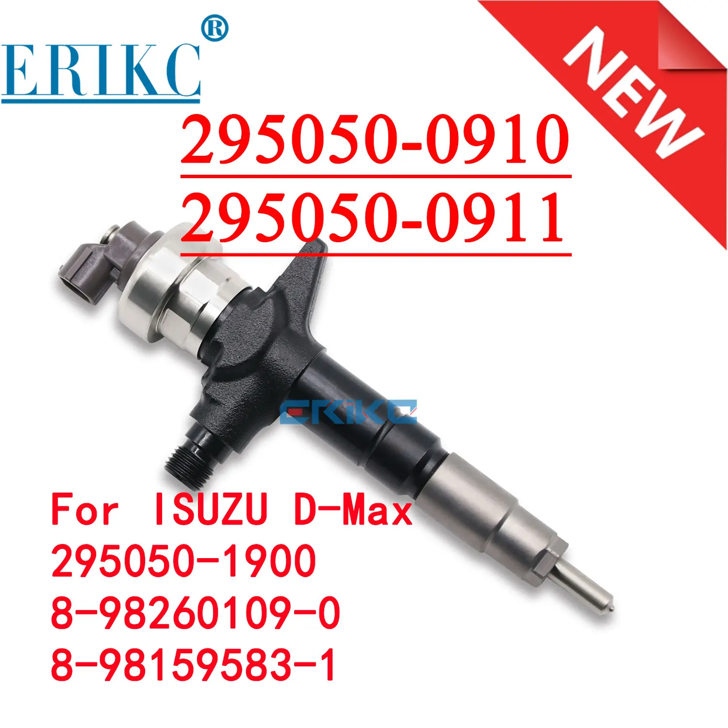 

Дизельный топливный инжектор 295050-1900 295050-0911 для Isuzu 4JJ1 Chevrolet D-MAX 295050 DCRI300910 8-0910-0 8-2,5-1