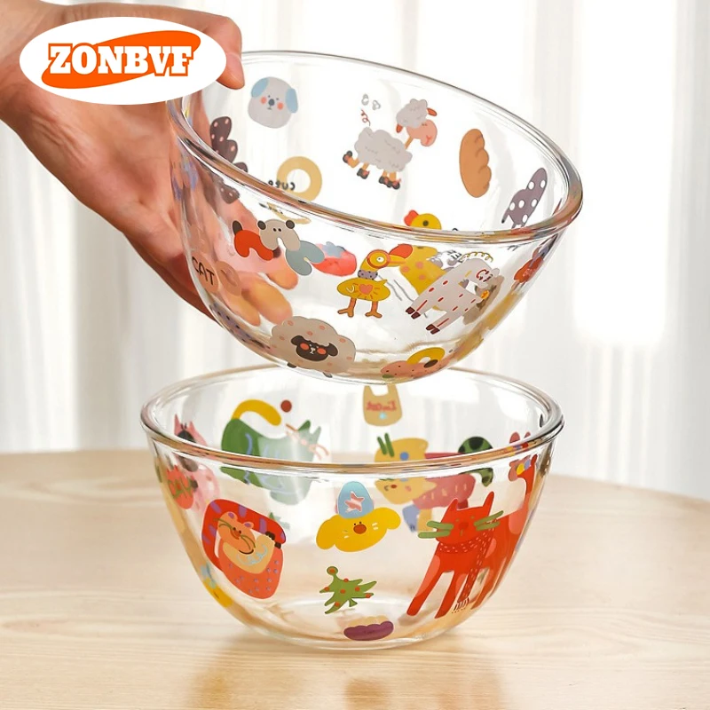 Transparent Glass Mixing Bowls with Cartoon Animal Design - Ideal for Salad, Fruit, and Dessert Preparation High-quality, transparent glass bowls featuring cartoon animal designs, perfect for mixing and serving salads, fruits, and desserts. High-quality, transparent glass bowls featuring cartoon animal designs, perfect for mixing and serving salads, fruits, and desserts. Sb5cba602953449a4a122cfa142569d81p -