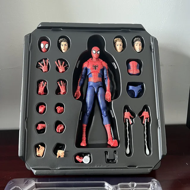 thumbnail image 1 of Figura de acción de Spider-Man Into Sentinel The Spider-verse, Miles Morales, Peter B. Parker, modelo de juguete, regalo de cumpleaños para niños, 1 of 5