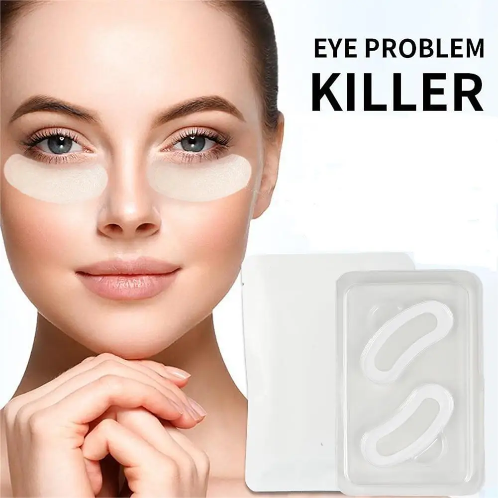 

1Pair Hyaluronic Acid Soluble Microneedle Whitening Wrinkle Firm Lightening Dark Circles Collagen Microcrystalline Eye Mask