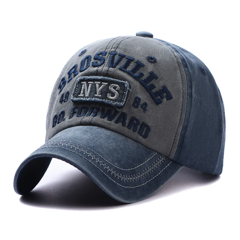 

Новые повседневные спортивные головные уборы для взрослых из потертого хлопка в стиле пэчворк для мужчин и женщин, повседневные женские головные уборы