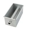 1 Pcs Aluminium Alloy Square Bread Loaf Pan With Center Tube DIY Cake Tools Non-Stick Flowing Heart Cake Bread Mold 3