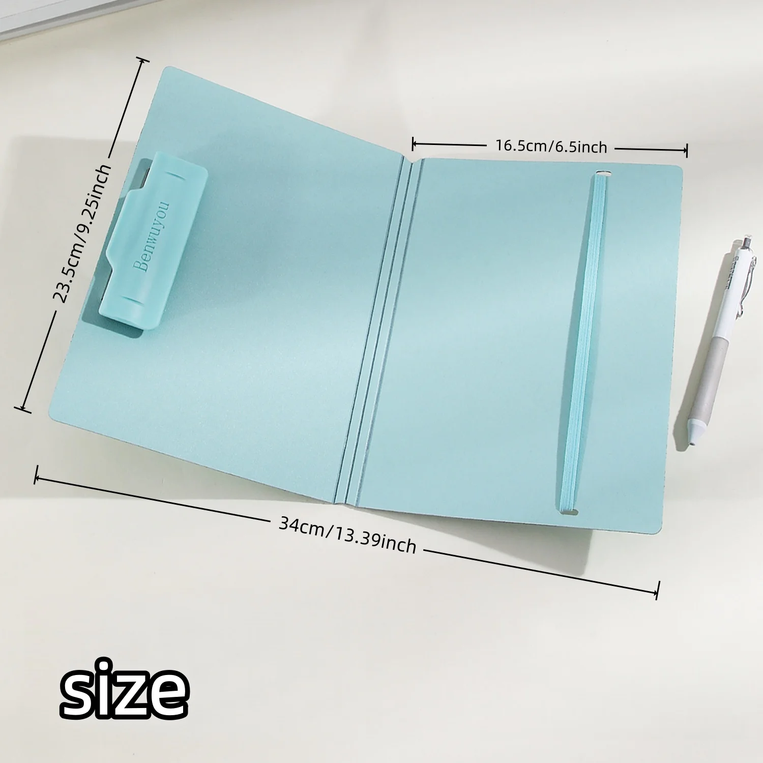 Cartella pieghevole A5 in materiale PP - immagine 3