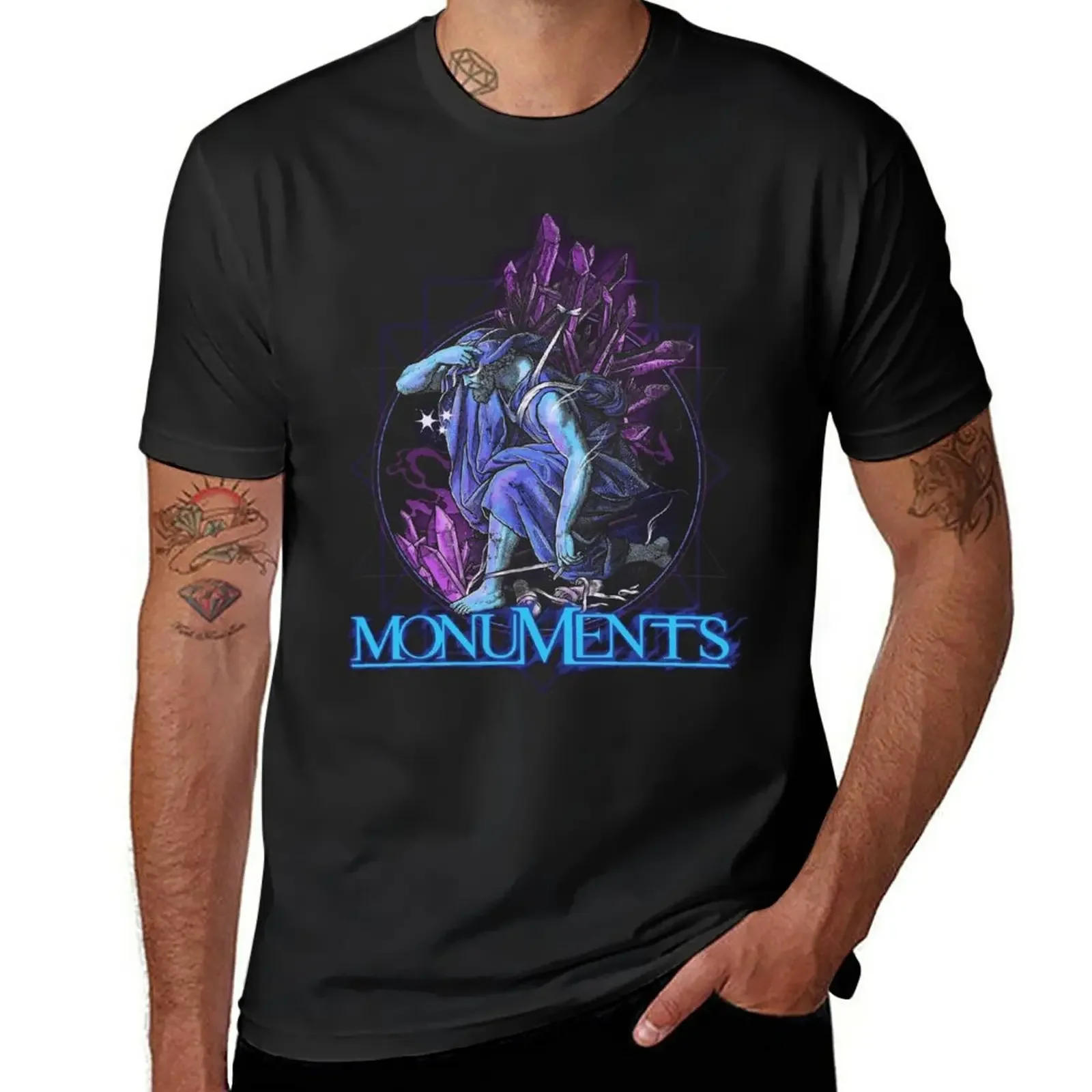 

Monuments - In Stasis T-Shirt customizeds summer tops mens graphic t-shirts