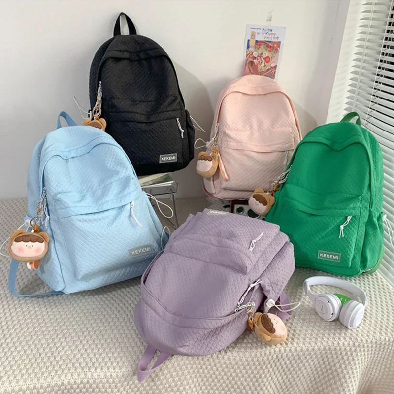 

New Mochila Escolar Casual Backpack for Women School Bags for Teenage Girls College Mochila Infantil De Menino Sac A Dos Femme