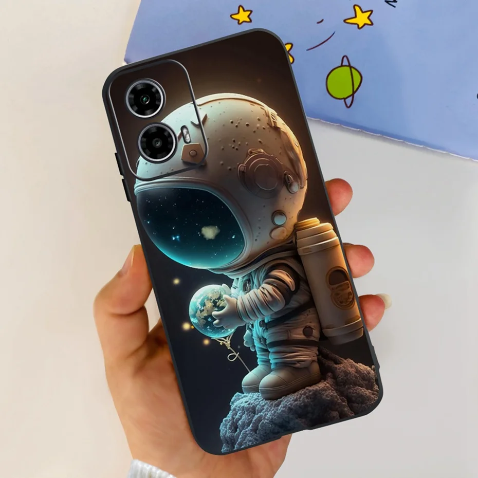 Charming Soft Silicone TPU Back Cover - Lovely Printing Design