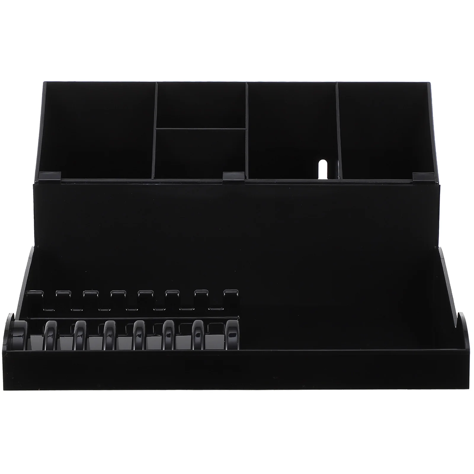 

Hairdressing Tool Storage Trays Scissor Comb Holder Scissors Haircut Box Abs Organizer Barber