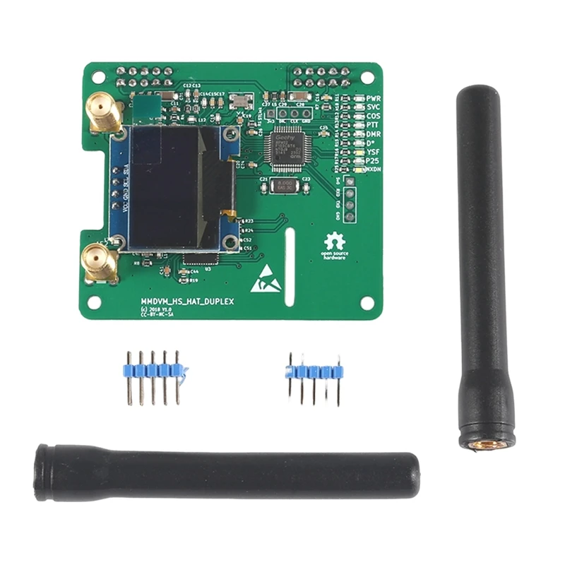 

Дуплексный модуль ммdvm для Raspberry Pi, точка доступа с поддержкой P25 DMR YSF, многофункциональный удобный практичный модуль