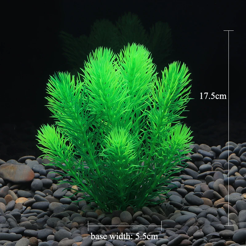 Aquarium Decorations Grass Artificial Underwater Plants Plastic Water Weeds Ornament Fish Tank Accessories Decoration