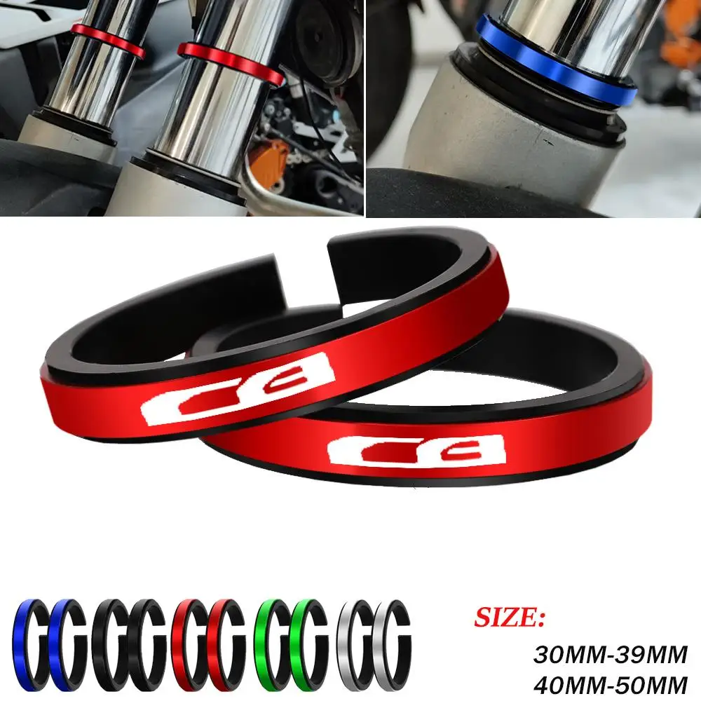 

Front Suspensions Shock Preload Absorber Auxiliary Adjustment Rings FOR HONDA CB1300F CB600F CB650 CB650F CB650R CB750 CB750F