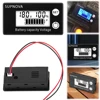 DC 8V-100V Digital Electricity Meter LCD Display Car Battery Charge Level Indicator Lead Acid Lithium LiFe PO4 Digital Voltmeter 5