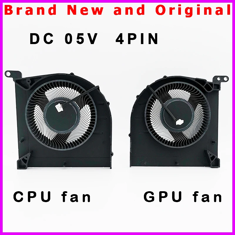 Cooling Fan Lenovo IdeaPad Gaming 3 15IAH7 16IAH7 5H40S20628 BN8510SH-002P BN8510SH-003P