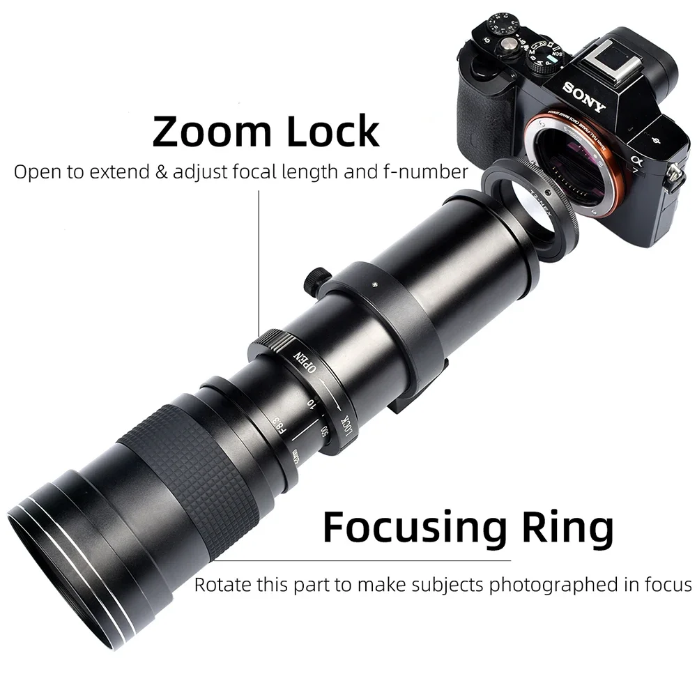 Focal Length Extreme Zoom Lens Appareil Photo Caera F Super