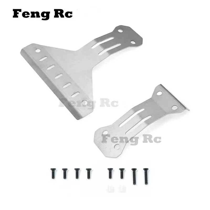 

Stainless Steel Front and Rear Chassis Armor Protector for Tamiya XV-02 Pro XV02 58707 1/10 RC Car Upgrades Parts