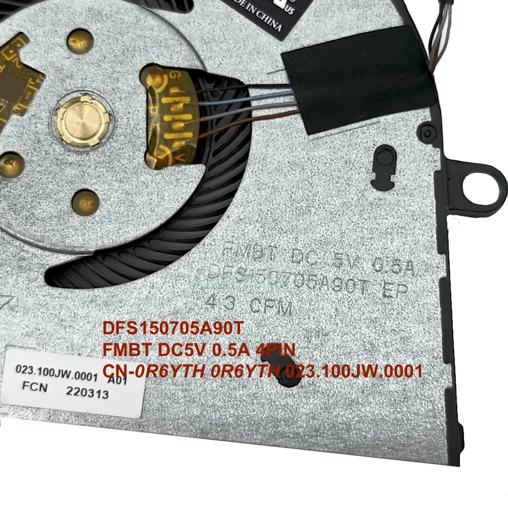 Ventola Di Raffreddamento CPU Per Dell Inspiron 13-15 Series - Ricambio Compatibile - Foto 9