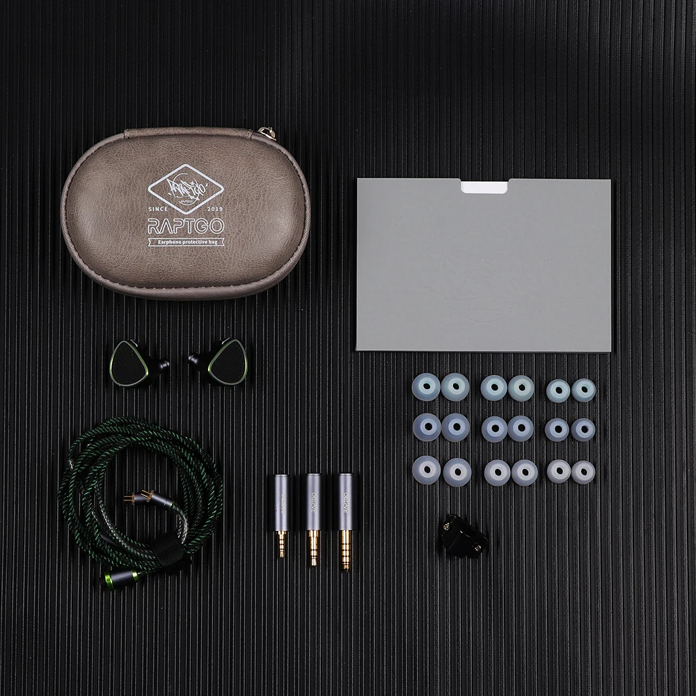 RAPTGO HOOK-X 14.2mm Open Planar Driver+PZT Driver HiFi In-ear Earphone description image 6
