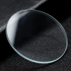 Transparent Watch Glass Plane Mirror Replacement, 1mm Thick, Multiple Diameter Options - 1 Pcs (Diameter 33mm)