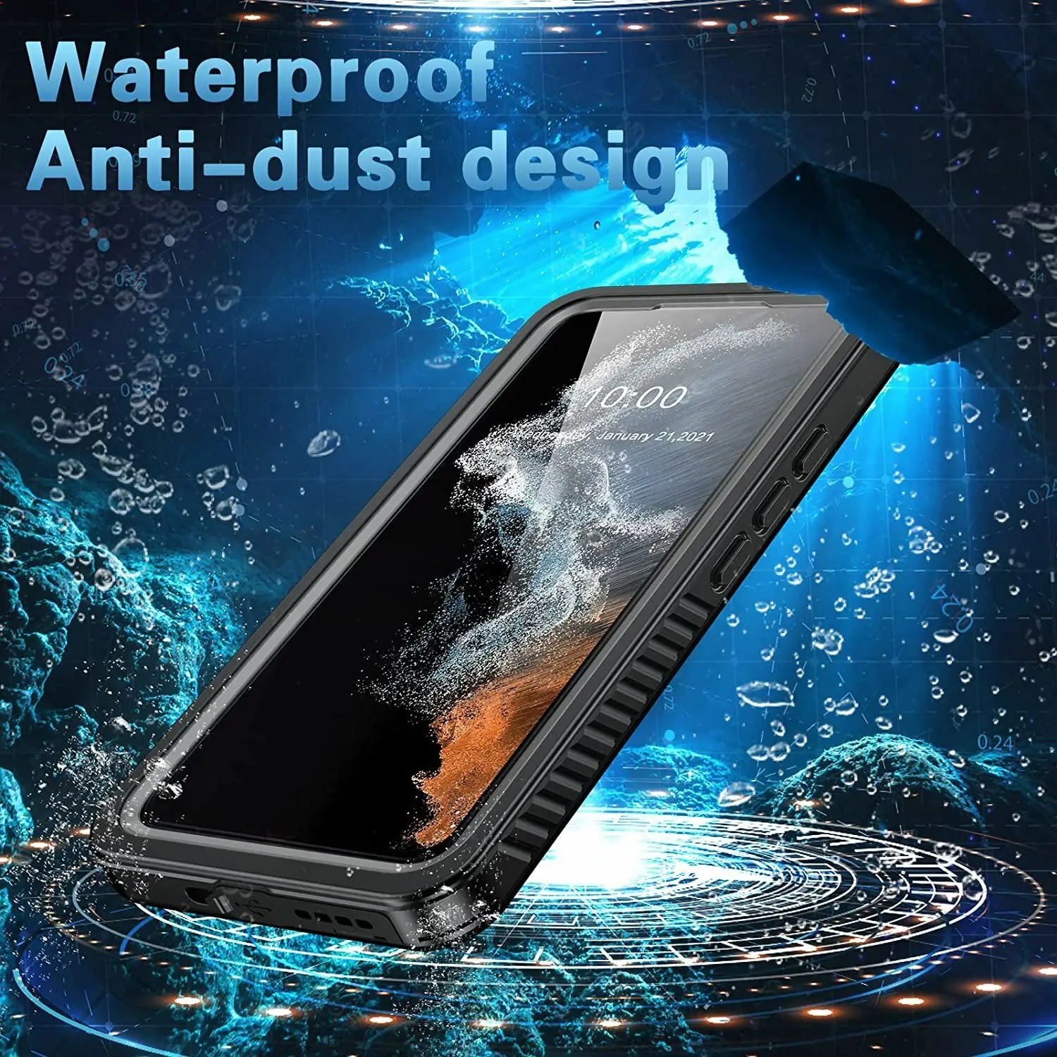 Enhanced Waterproof Full Body Shockproof Case