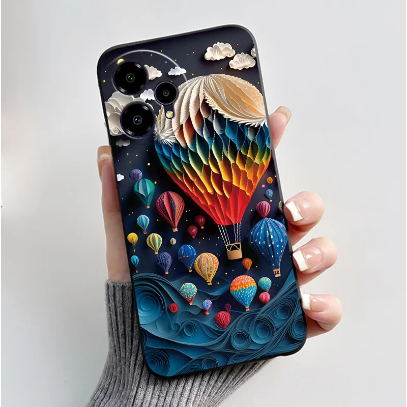 Aesthetic Cute Cat Cartoon Silicone Soft TPU Phone Case Cover