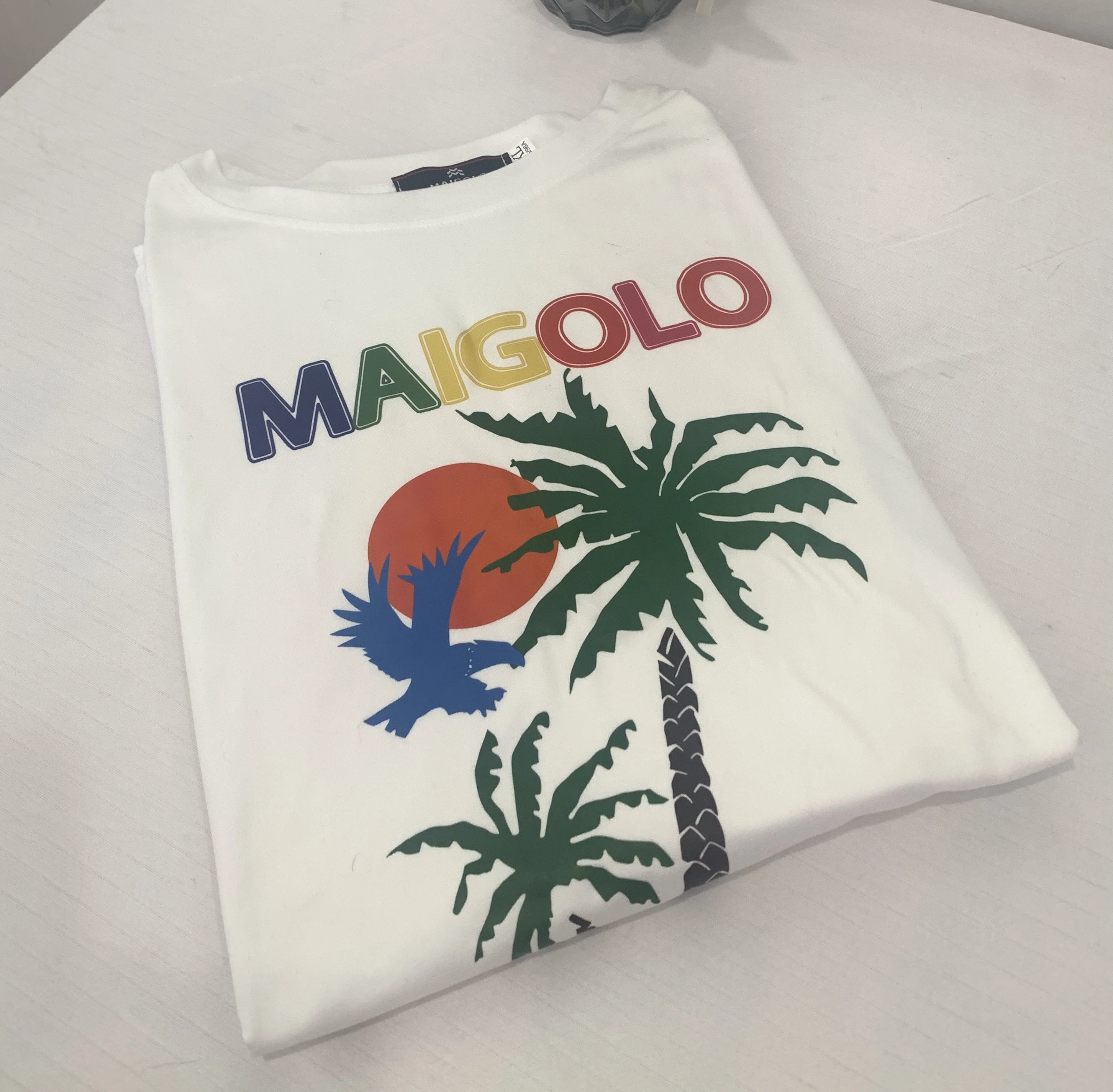 4. BEST  MAIGOLO Men T-Shirt Sunrise Y2k Zero ,