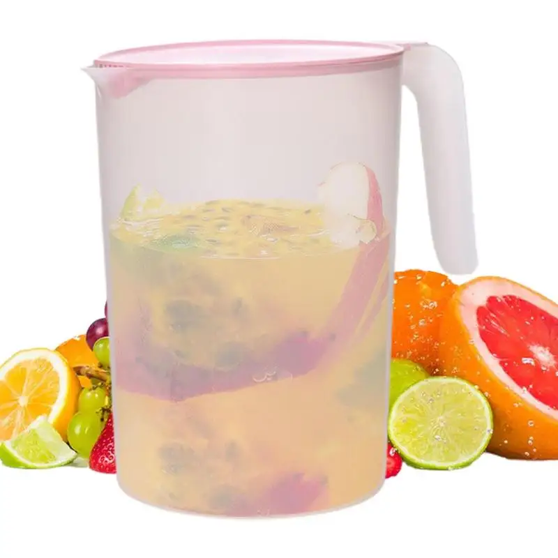 Juice Pitcher Heat-resistant Teapot Cold WaterJug Kettle Set Beverage Storage Container Large Capacity Healthy Material Pot