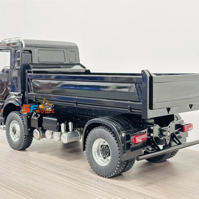 1/14 4×4 MAN-TGS RC Trucks Remote Control Dump Truck RTR with Light and Sound System for Boys Remote Control Car Toys 5