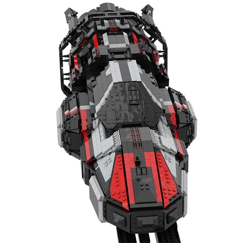 

Конструктор MOC Rocinante-Corvette, космический корабль, фригат, набор строительных блоков для Тачи, большая площадь, боевой самолет, кирпичи, игрушка для детей, подарок