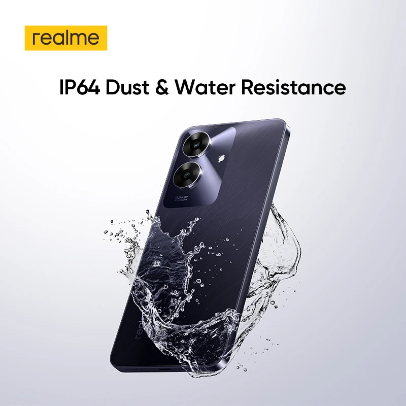 realme-Smartphone Note 60,32MPカメラ,6.74インチ画面,90Hz