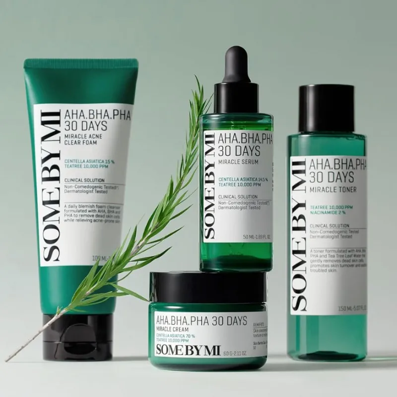 Revitalizing Skincare Set: Retinol Eye Cream, AHA BHA PHA Miracle Toner & Pore-Enhancing Cream