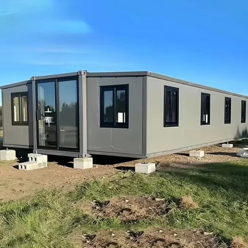 Luxury Expandable Container House 40ft Spa Bathroom Rooftop Deck High-End Retreat Mobile House Tiny Home Hot - Image 4