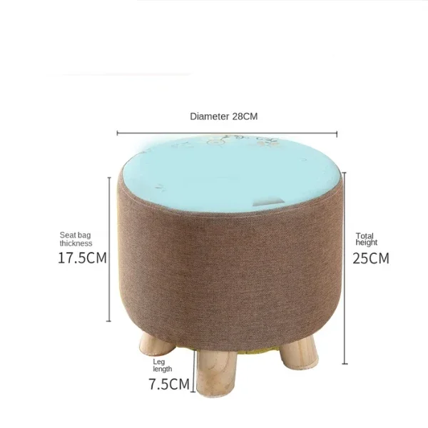 

Feet Stool Chair Under Desk Footrest Foot Resting Stool