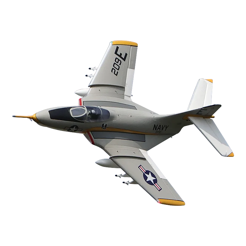 2023 Most New 80mm F9F COUGAR Freewing RC Airplane EDF Jet KIT with Servos