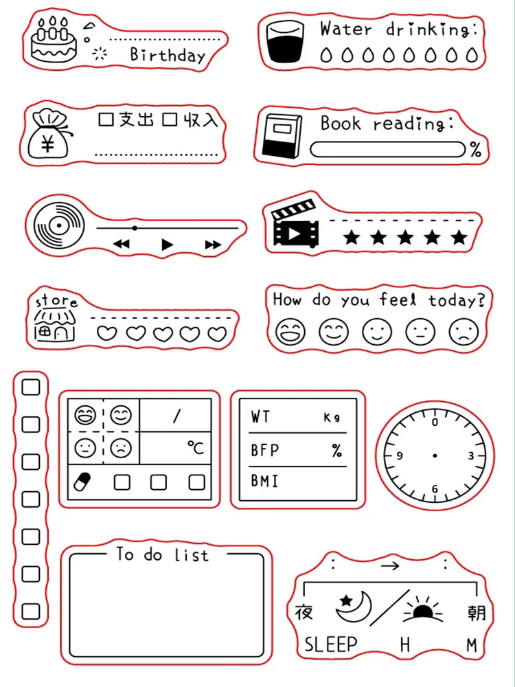 1 stamp Clear Stamps for Scrapbooking