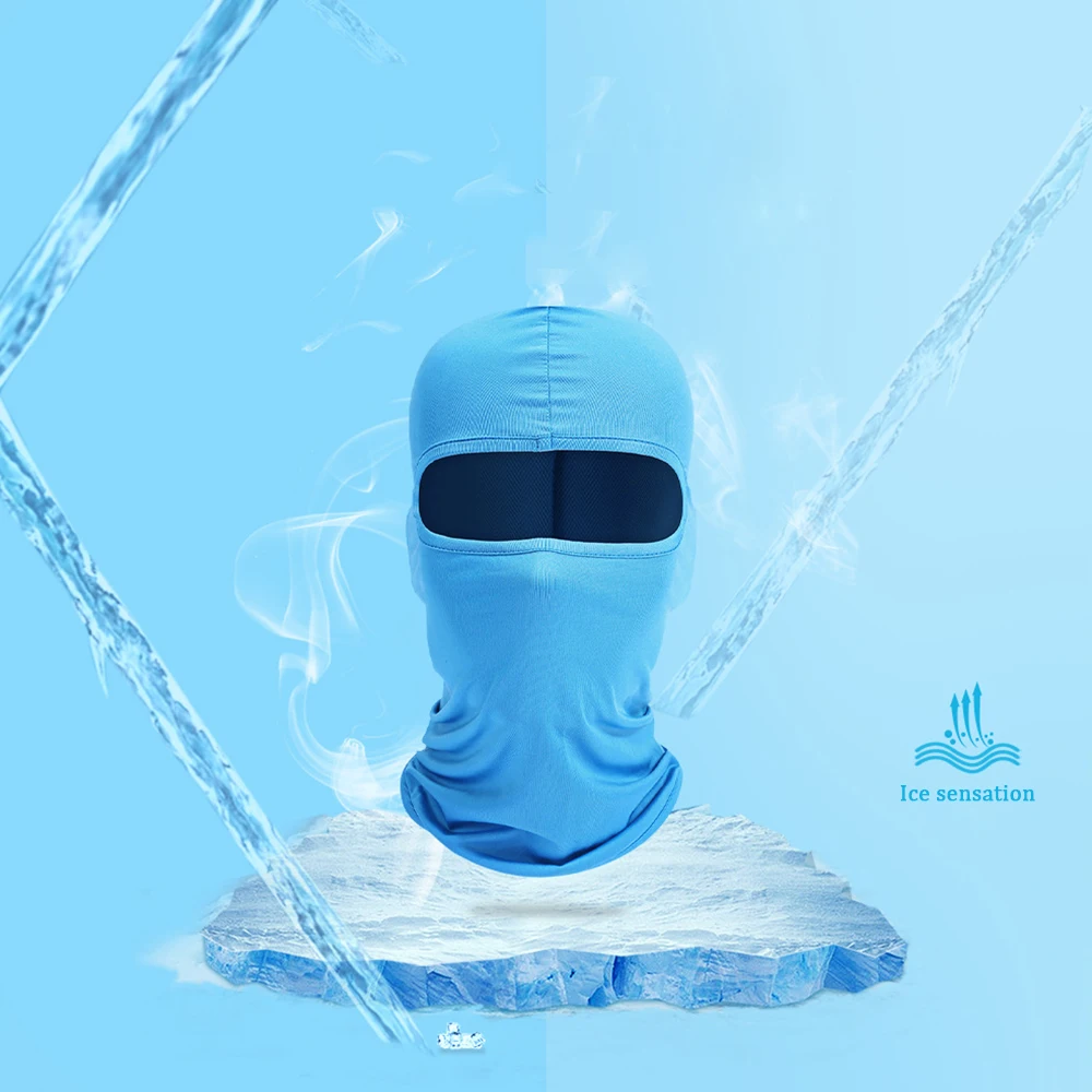 Motorcycle Balaclava Full Face Cover Warmer Windproof Breathable Motorbike Motocross Cycling Biker Cycling Anti-UV Men Helmet