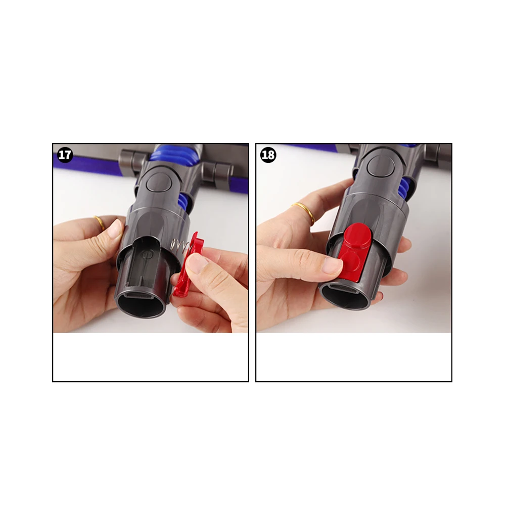 Soft Plush Strips Tube Hose For Dyson Slim V8 Slim Digital Slim V10 V12 Slim V15 Series Vacuum Cleaner Hose Screwdriver Kit