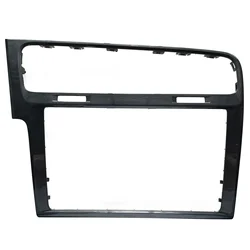 Piano Black MIB Radio Panel Decorative Frame for Car Interior Decoration (LHD grey 8inch)