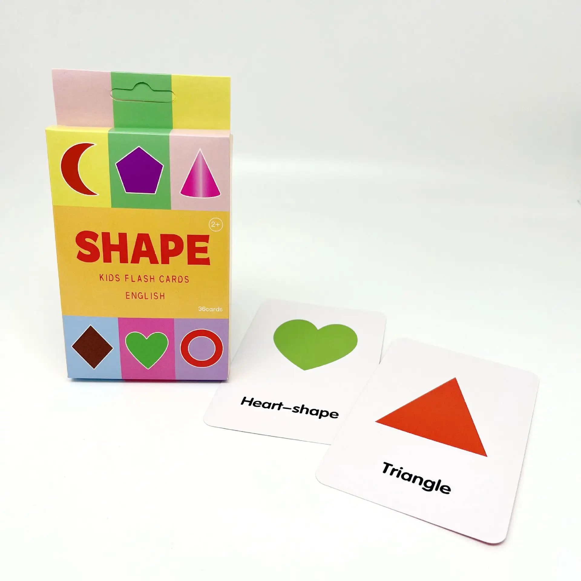 English Cognition Flashcards for Kids 3-14 Years Reading Enlightenment Cards Educational Toys Montessori Teaching Aids Gifts 6