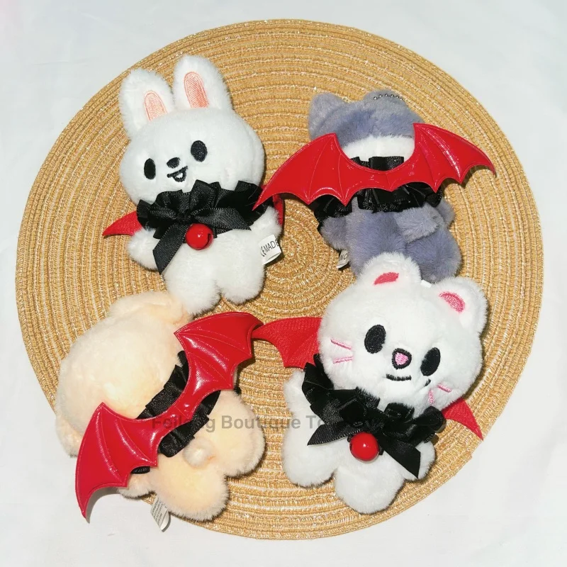 StrayKids 10cm stuffed plush toy Halloween funny demon red wing