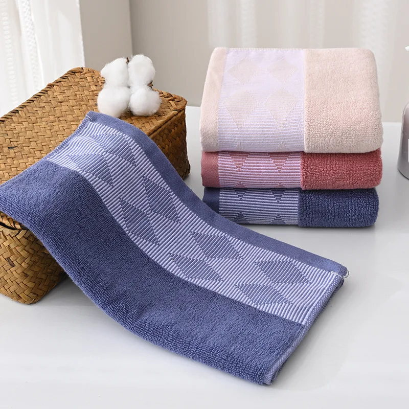 

New Super Absorbent Cotton Towel Thickened Soft Comfortable Towel Quick Dry Face Towel Bathroom Hotel Travel Supply