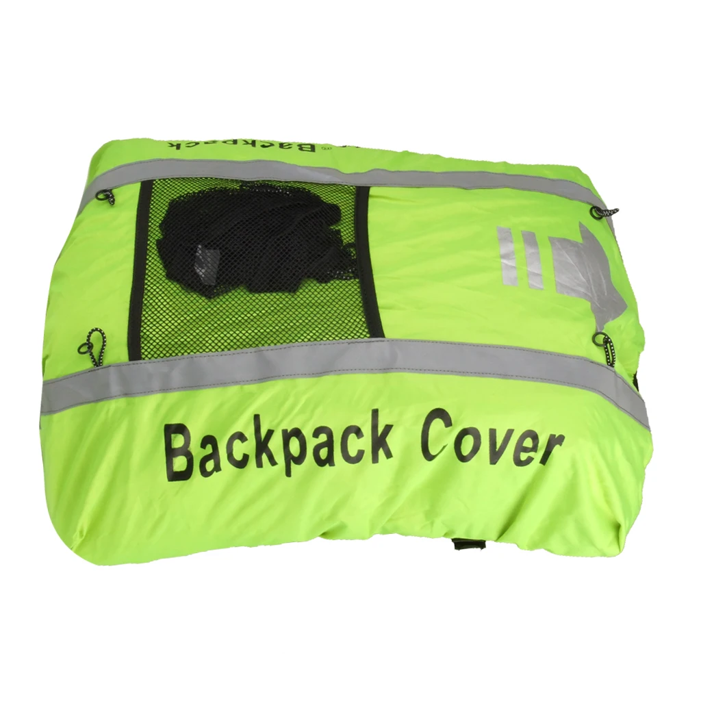 25-40L Backpack Rucksack Bag Dust Rain Cover w/ Helmet Mesh Climbing Accessories
