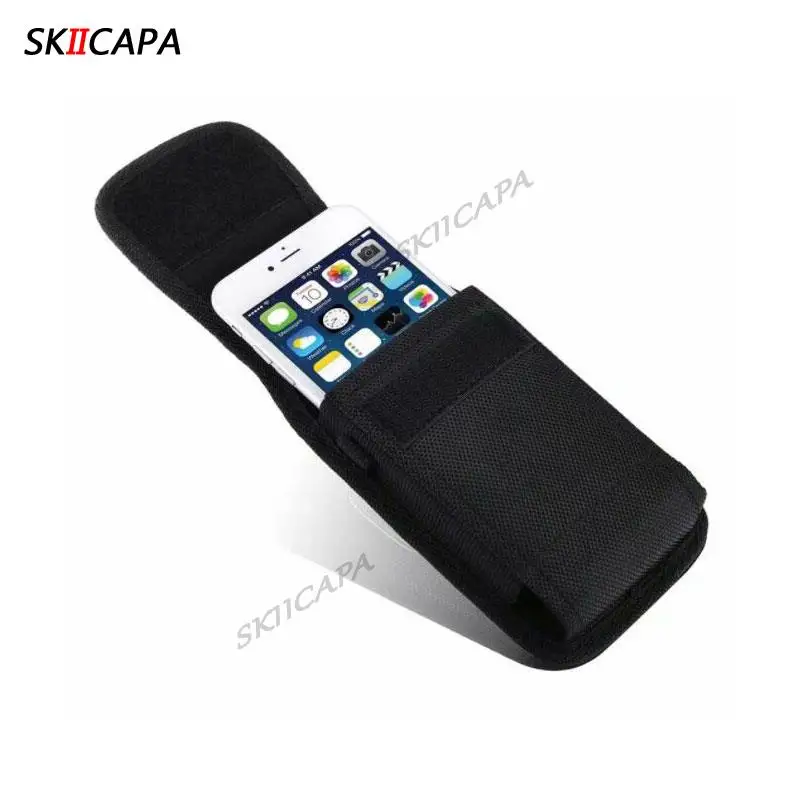 Oxford Cloth Holster Phone Pouch with Belt Clip