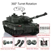 Toys Heng Long 1/16 Dark Green 7.0 Challenger II RC Tank 3908 Radio Control Vehicle Cars Metal Tracks W/ Rubbers for Boy TH17752 1