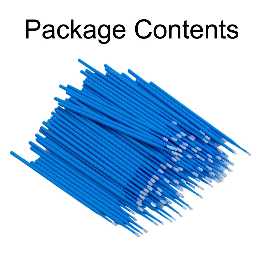 100pcs/bag Car Paint Brushes Paint Touch-Up Disposable Dentistry Pen Applicator Car Detailing Brush Accessories